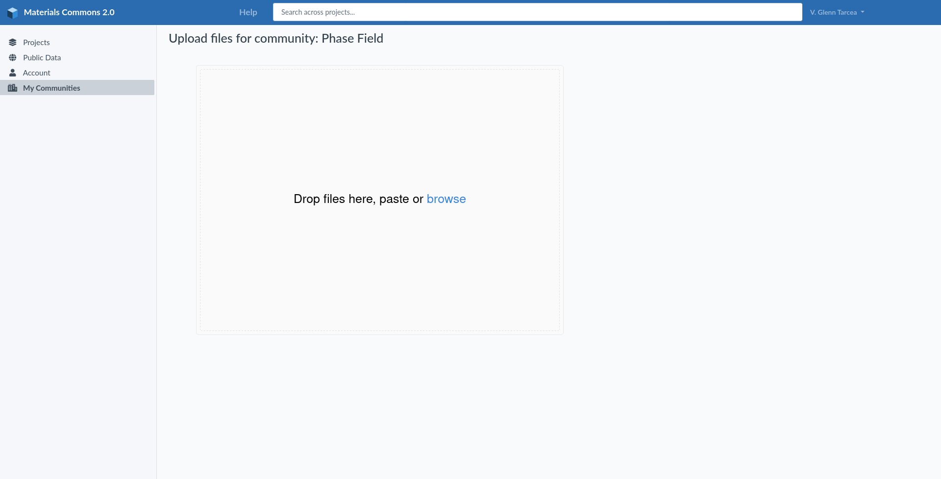 Add Files To Community
