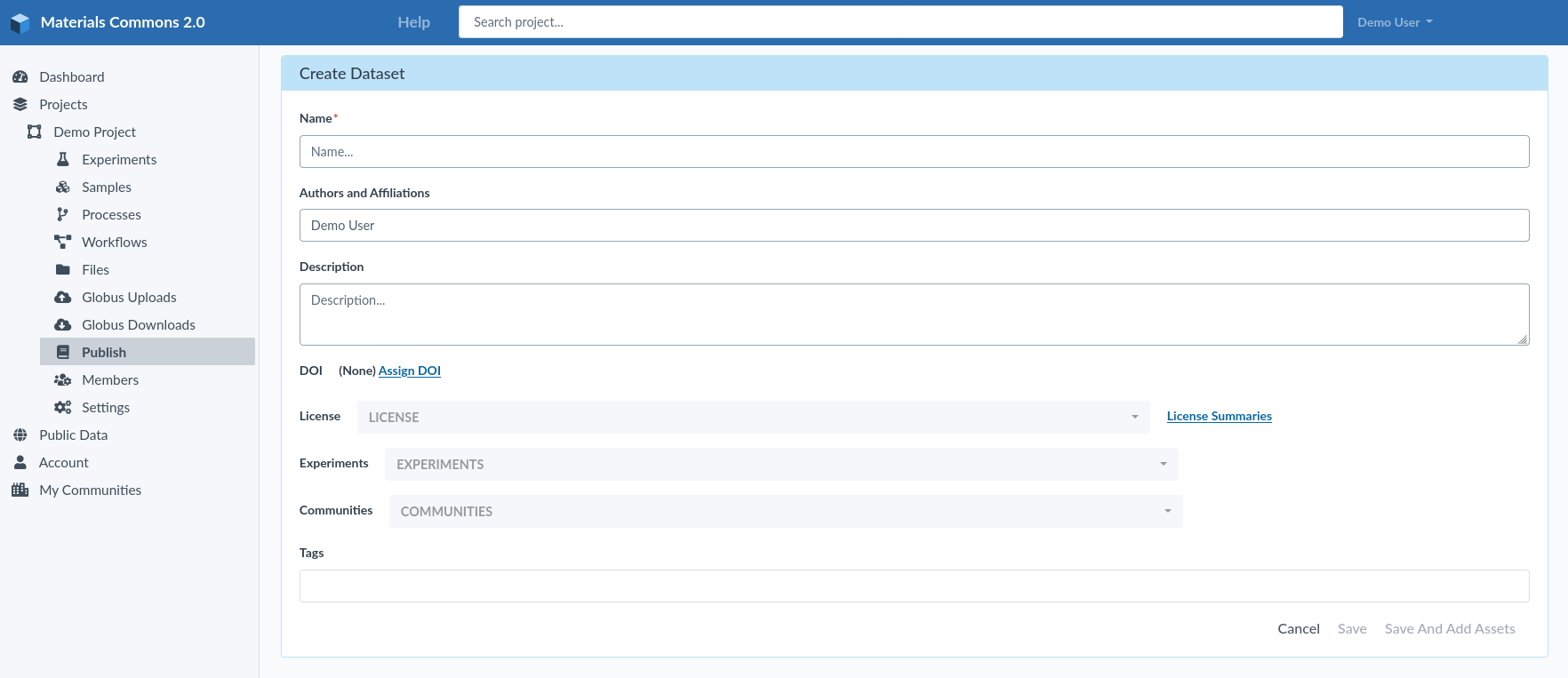 Create Dataset
