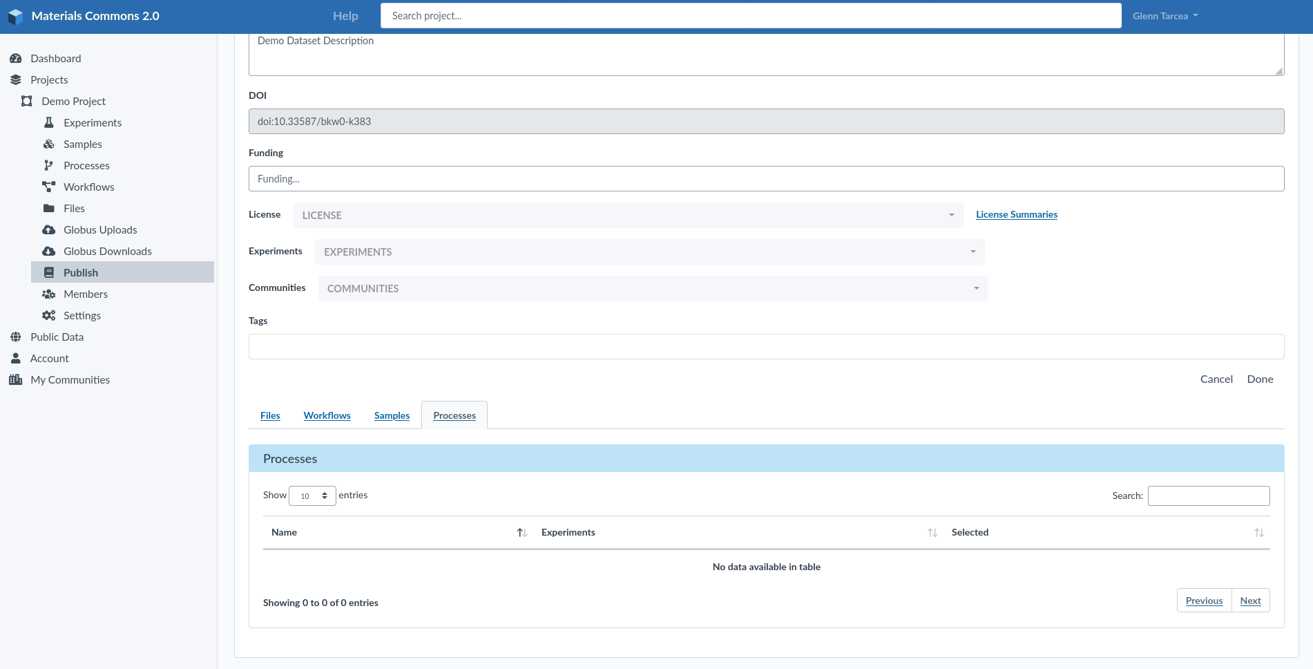Add Processes