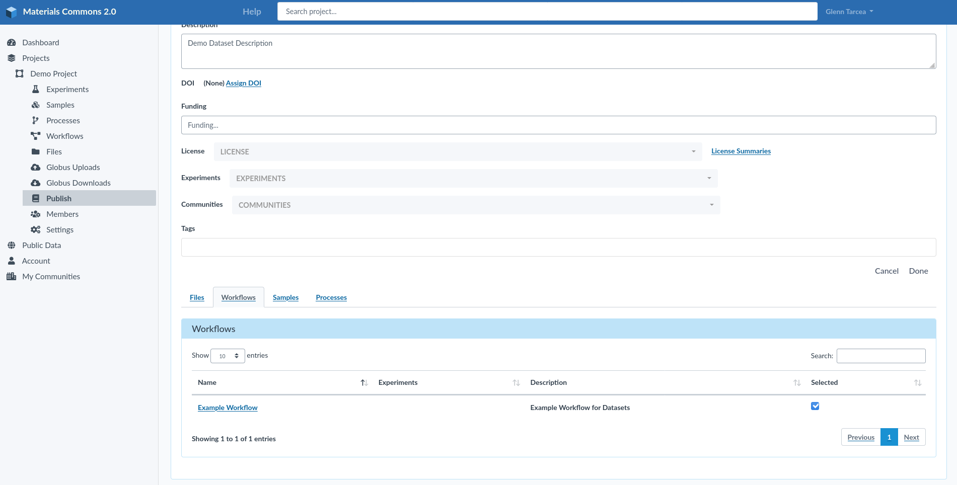 Add Workflow